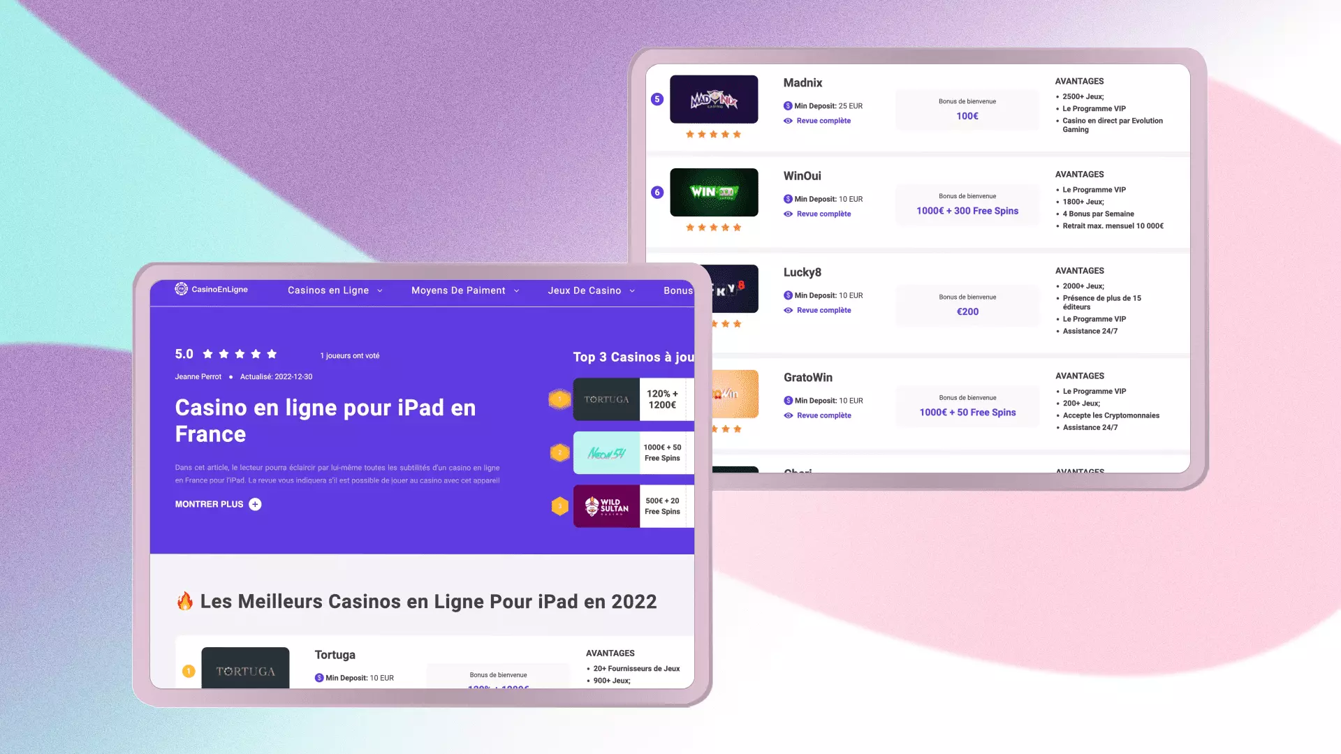 ipad casino